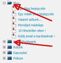 oldal sorbarendezés